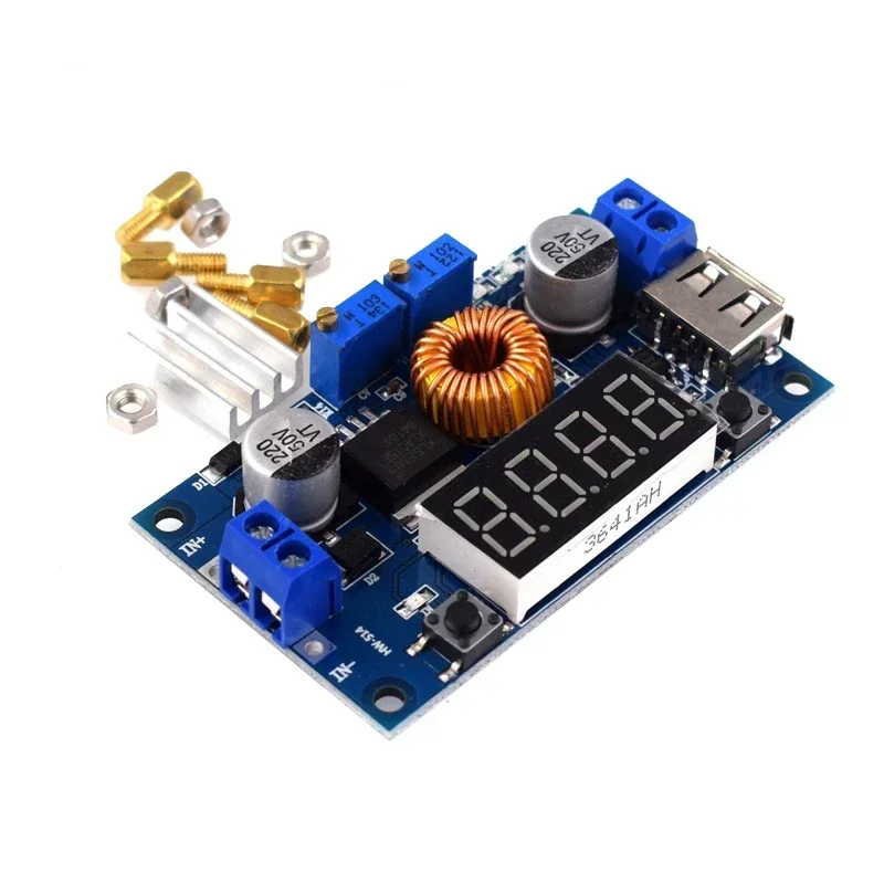 1pcs DC-DC 5-32V naar 1V-30V 10A Automatische Step Up Down Regulator Oplaadmodule voeding module