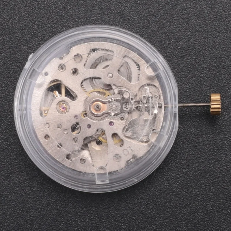 Movimento relógio automático, Pêndulo Radiation-Up, Esqueleto Movimento, Padrão Radial, 2001