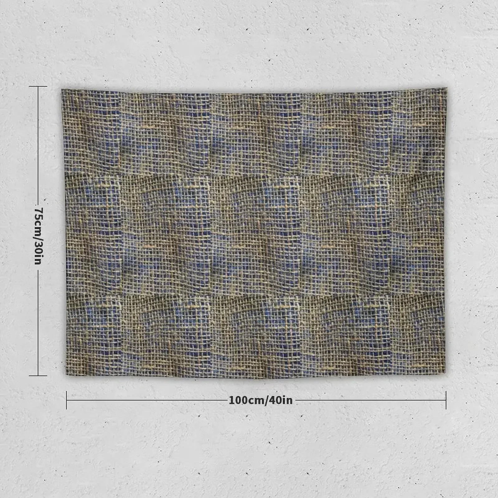 HEMP BURLAP blue | Actual Tapestry Home Decorations Wall Hanging Carpet Wall Decoration Pictures Room Wall Tapestry