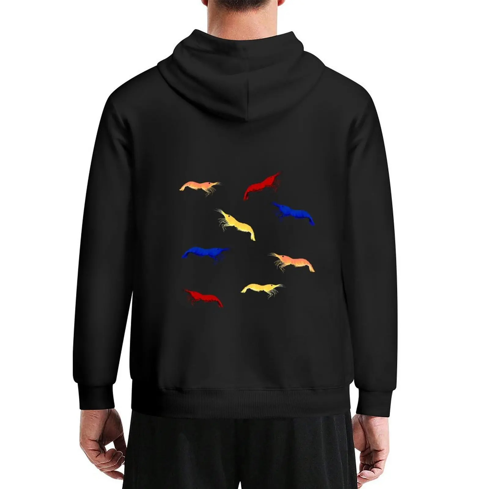 

Cherry Shrimp Neocaridina Breeders Aquarium Fish Keepers Hoodie korean clothes fashion men hooded shirt man hoodie
