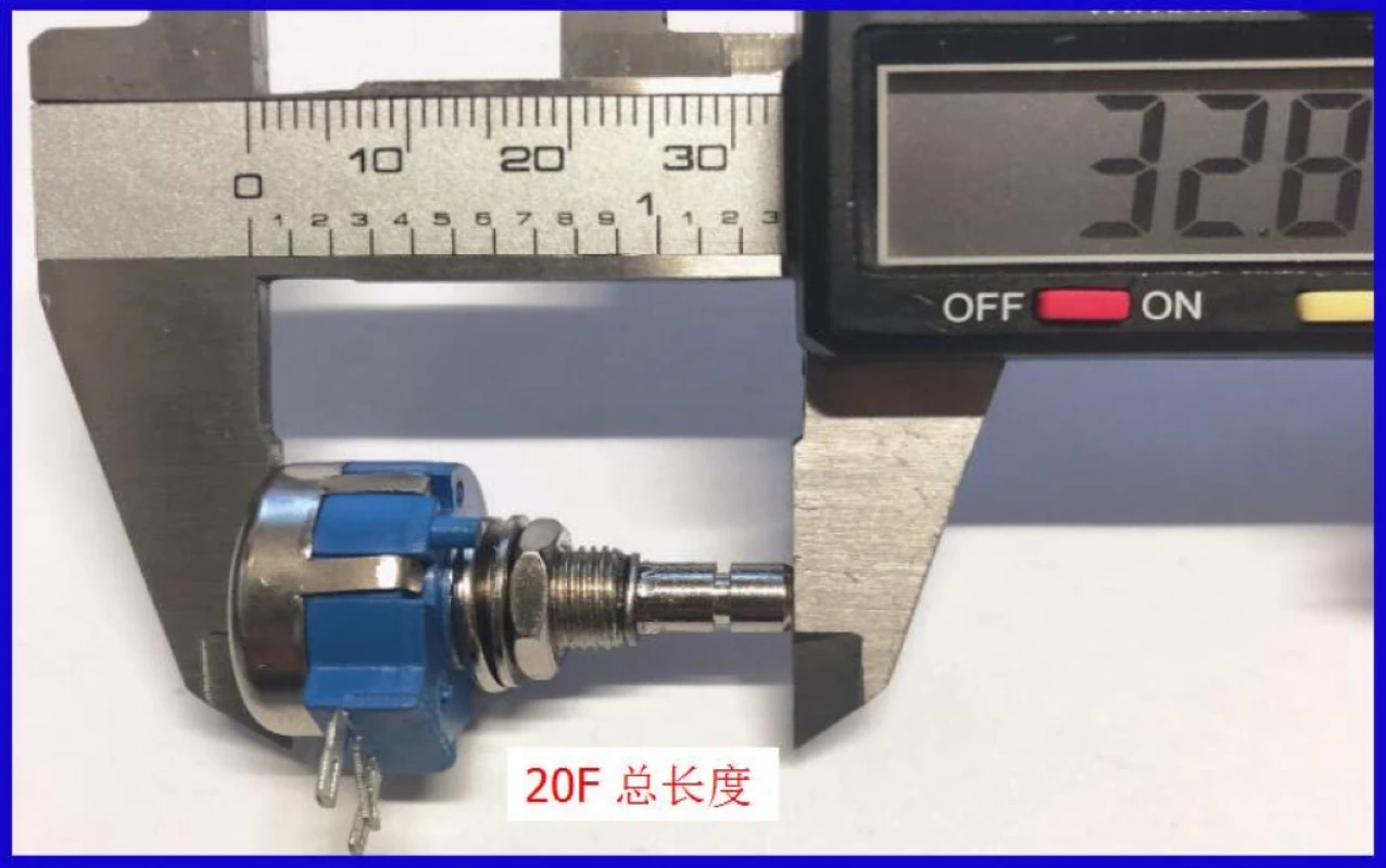 Potentiomètre spécial pour simulateur de console de jeu, film carbone, RVQ24YN03, 20F, 25F, B502, B5K, 1PC