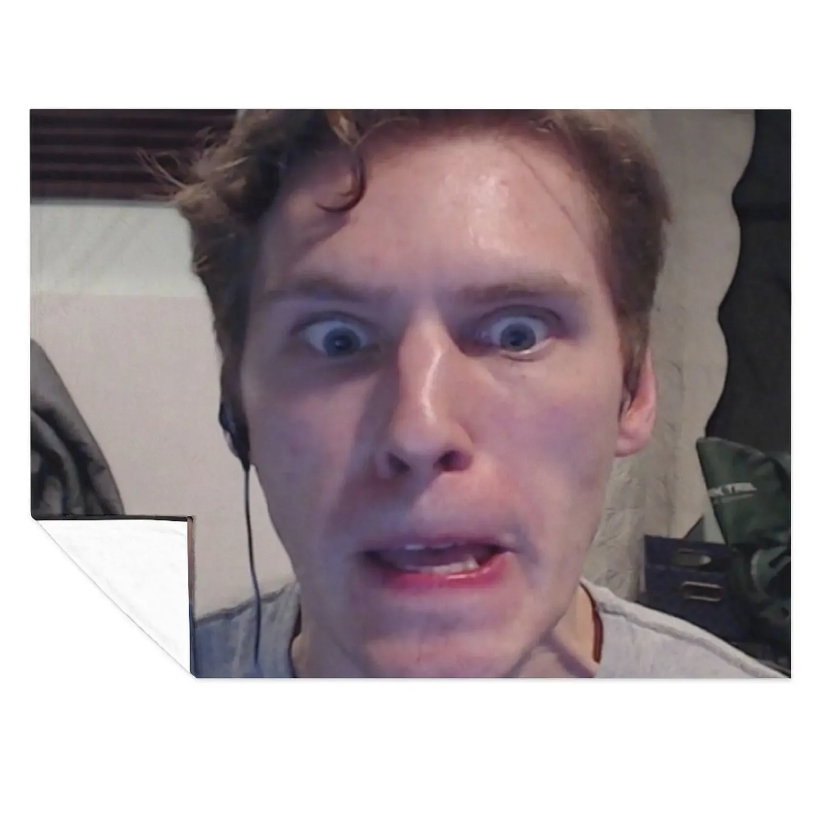 

jerma985 Throw Blanket For Baby Camping Comforter Moving Blankets