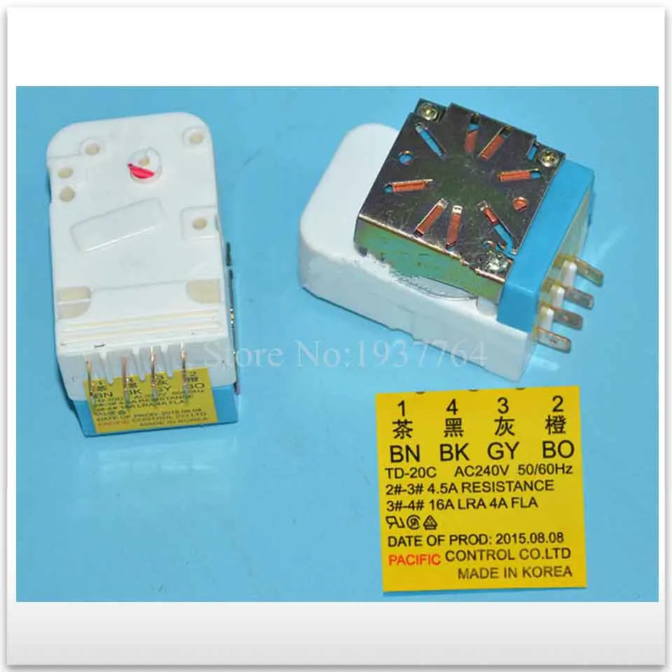 Neue gute arbeits High-qualität für kühlschrank Teile TD-20C kühlschrank abtauen timer