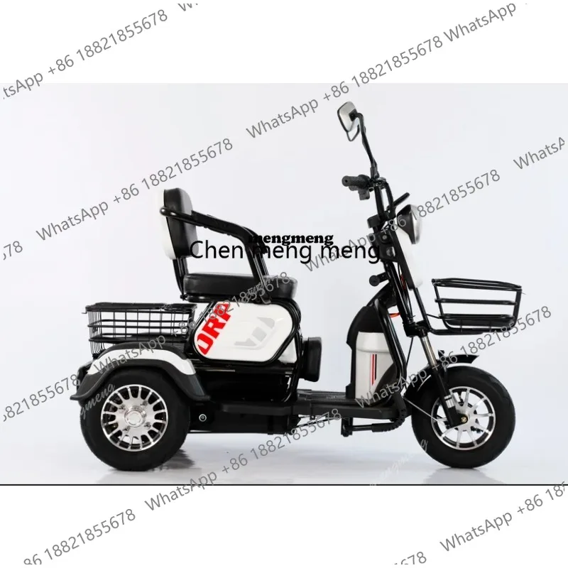

Недорогой 1000-ваттный трехколесный электрический моторизованный трицикл для взрослых