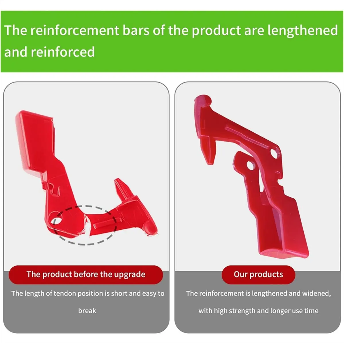 (A43I] Bouton de déclenchement pour aspirateur V10 V11 SV12 SV14, kit de pièces de rechange pour bouton de commutation rouge