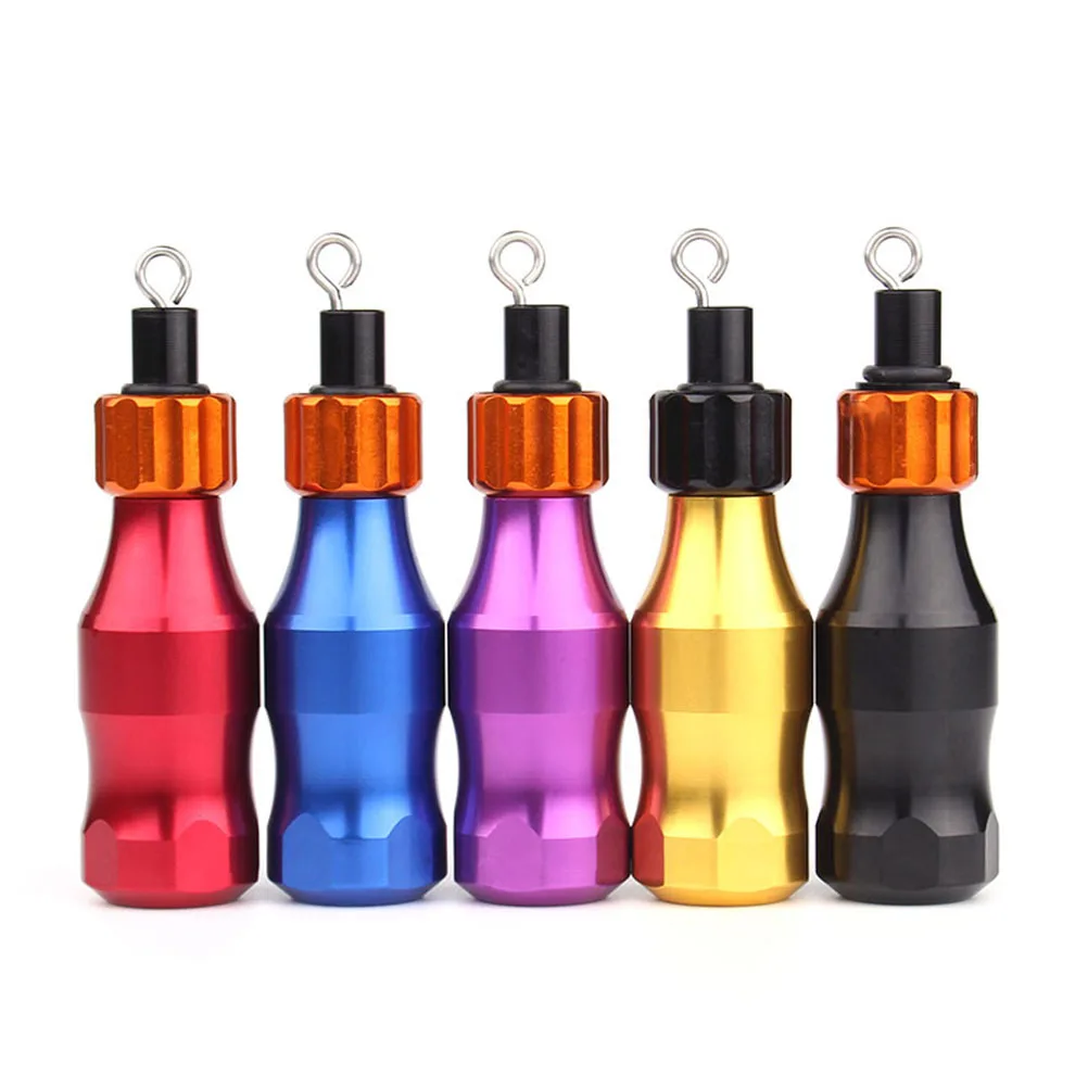 

Adjustable Grip Tube Red Rhomb Design Anti-Slip Tattoo Handle For Shader Liner Needles Lightweight