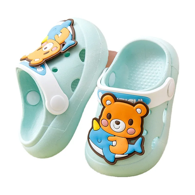 Summer Baby Shoes Kids Slippers 2023 Children Non -slip Soft Floor Boys Girl Toddler Beach Shoes Kids Sandals