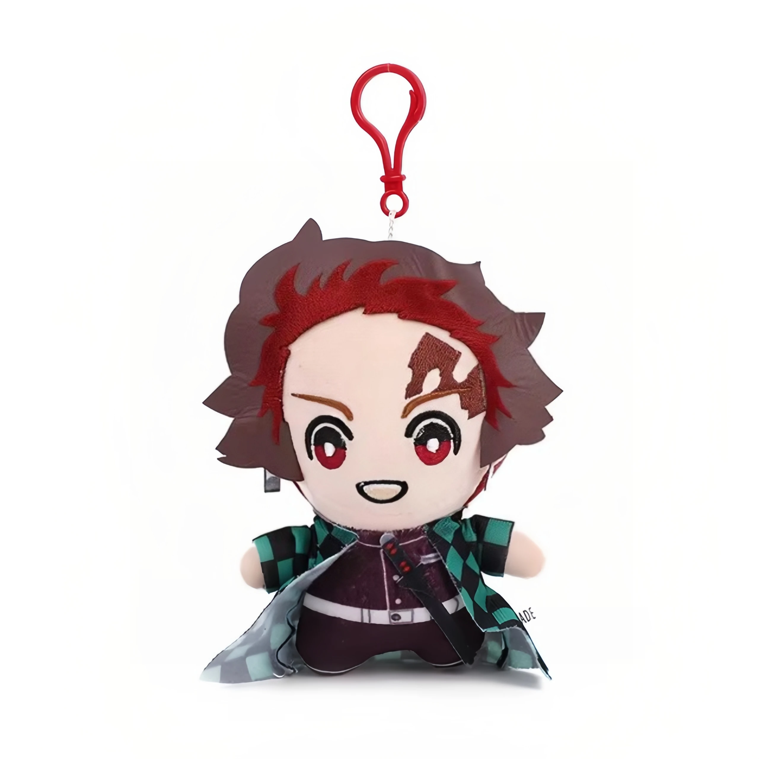 15-25 cm Dämon Slayer Cartoon Plüsch Spielzeug Geist Slayer Schlüsselbund Kamado Tanjirou Kamado Nezuko Kochou Figur Gefüllte Puppe kind Gif