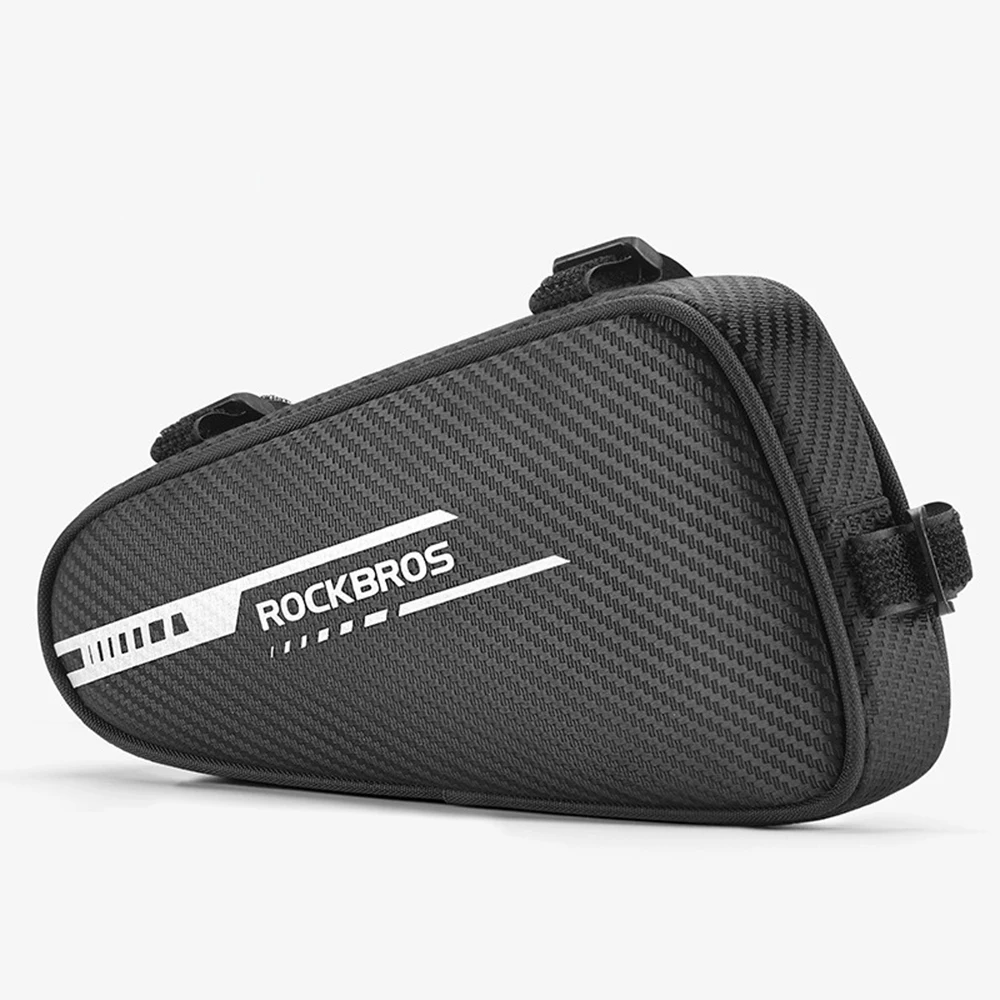 ROCKBROS Bike Saddle Bag MTB Road Cycling Reflective Twill Top Tube Triangle Bag Bicycle Frame Front Tube Bag