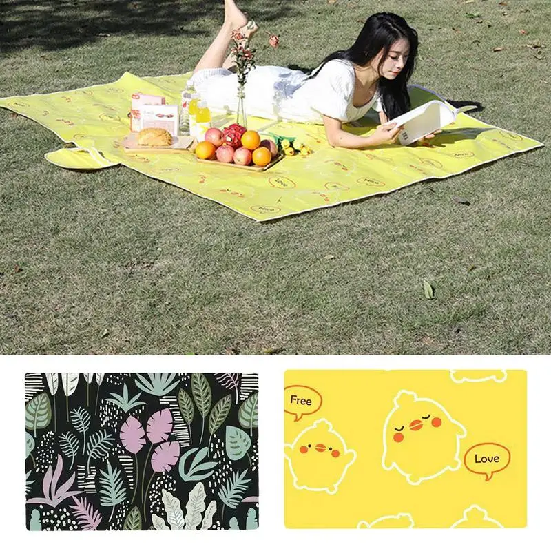 Outdoor Picnic Mat Waterproof Outdoor Picnic Blanket Enjoy Grass Lawn Dining Family Children And Adults Leisure Mat For Hiking