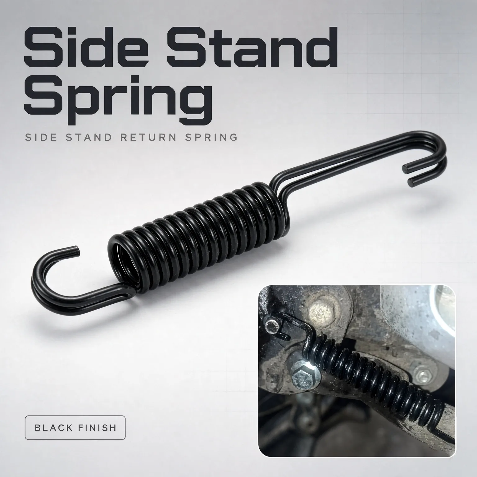 Motorcycle Kickstand Side Stand Spring Kit For Kawasaki Vulcan 900 1600 800 1700 1500 ZRX1100 ZRX1200 ZX14R ZR7 ZR-7 W650 W800
