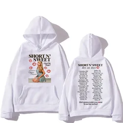 Please Please Please Hooded Sabrina Carpenter Fleece Hip Hop Sweatshirt With Pocket Fashion Clothes Ropa Mujer Casual Pullovers