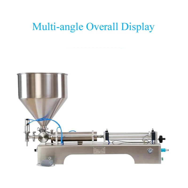 Wholesale Bottle Filling Machine Thick Liquid Filler Edible Oil Detergent Shampoo Cosmetics Paste Rotor Pump Servo Motor