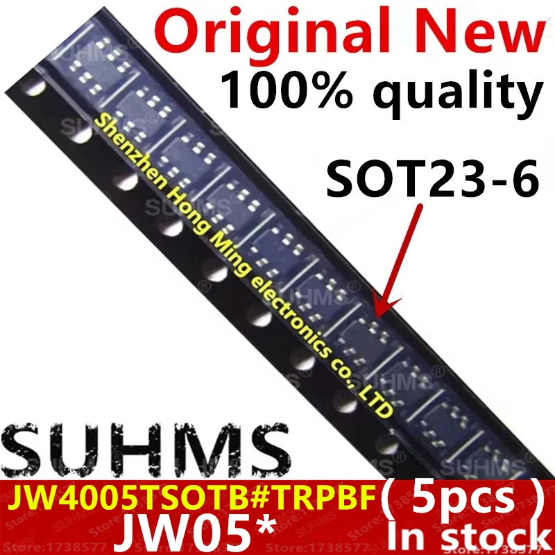 (5piece)100% New JW4005TSOTB#TRPBF JW4005TSOTB JW4005 JW05* SOT23-6