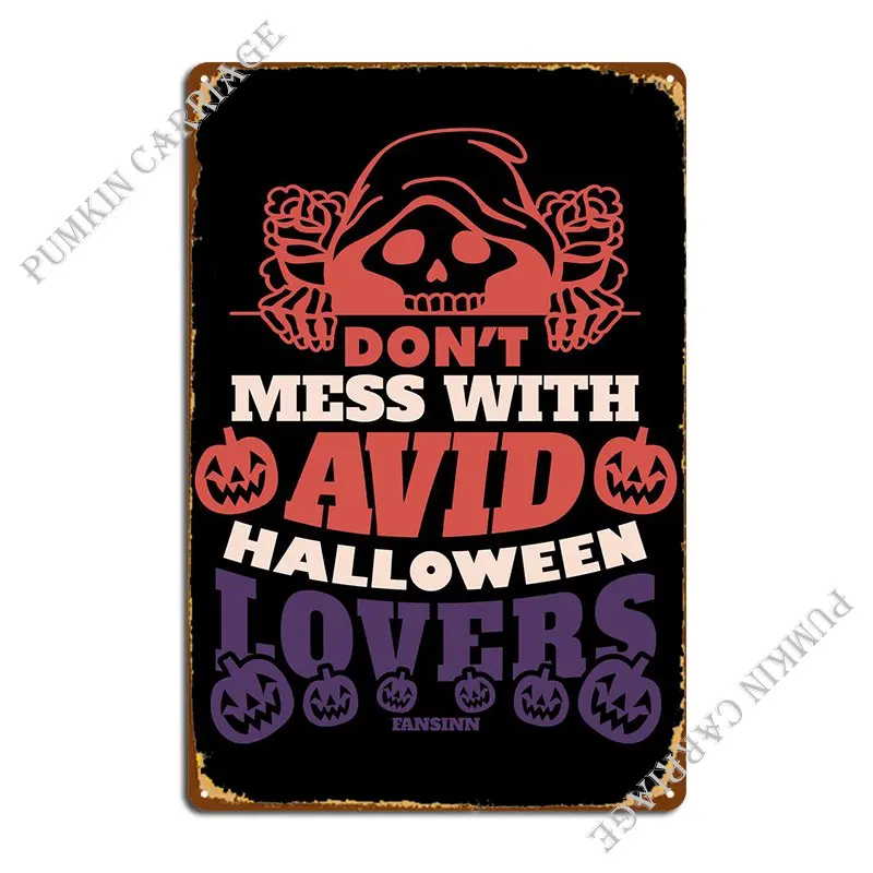 

Skeleton Halloween Funny S Metal Plaque Poster Living Room Create Wall Plaque Classic Designer Tin Sign Poster