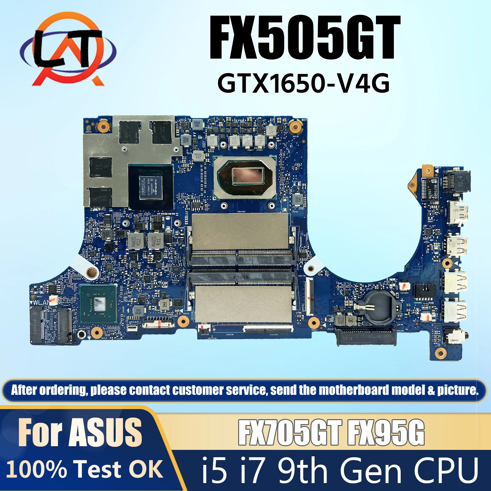 FX505GT/FX705GT/FX95G I5 I7 FOR ASUS FX505 FX505G FX95G FX95GT laptop motherboards