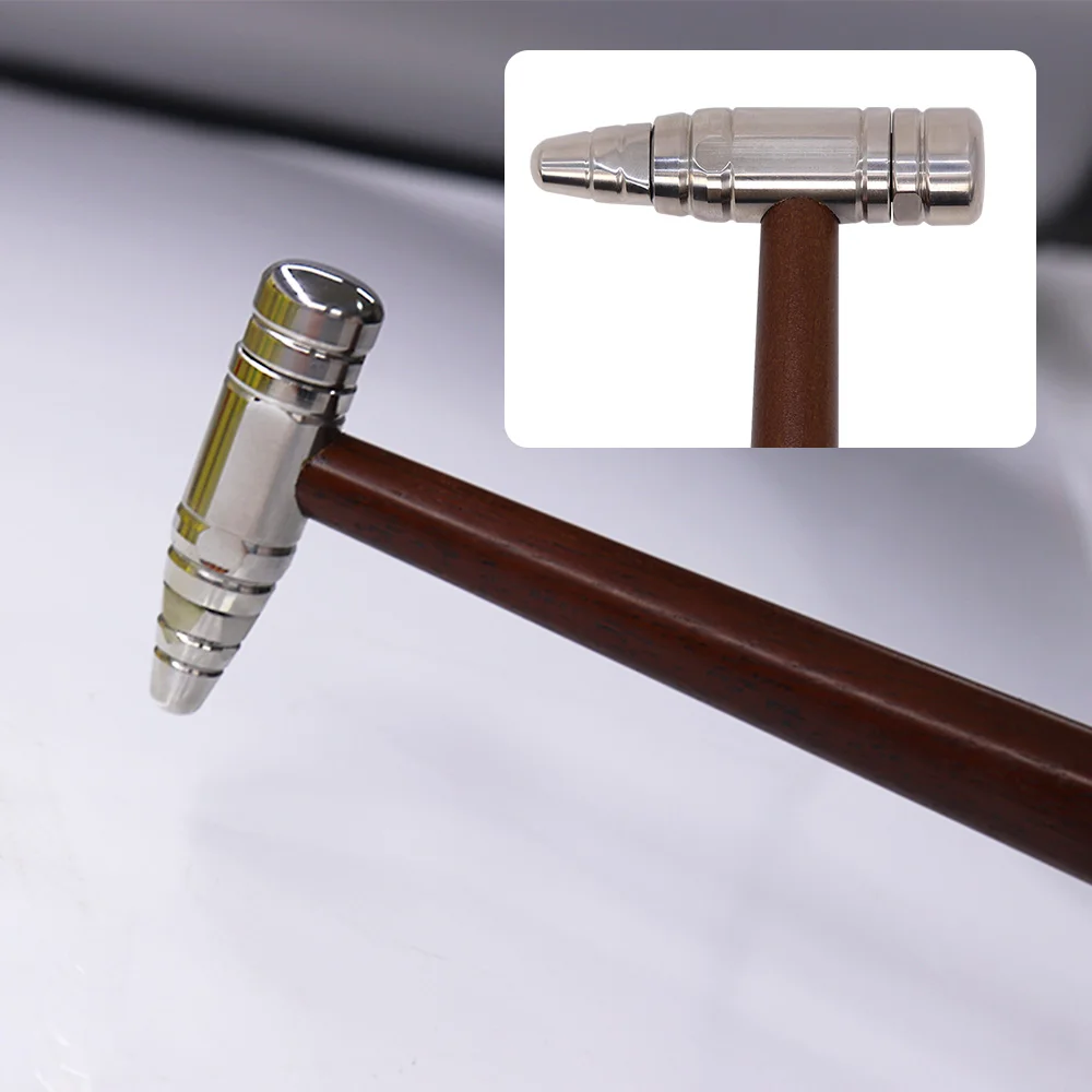 

Non-Slip Rubber Round Beech Hammer Car Body Dent Repair Tool Removable Hammer Head Paintless Dent Repair Tools