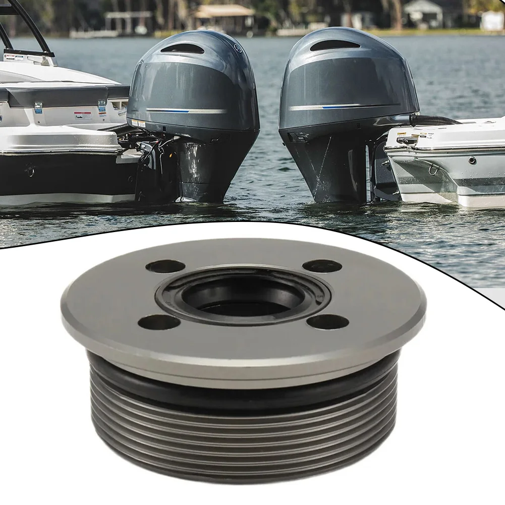 Tilt End Cap For F150 FSM137 Hard Anodized Trim Tilt Assy Screw End Cap With Seals 63P-43811 Boat Parts Automobiles Parts