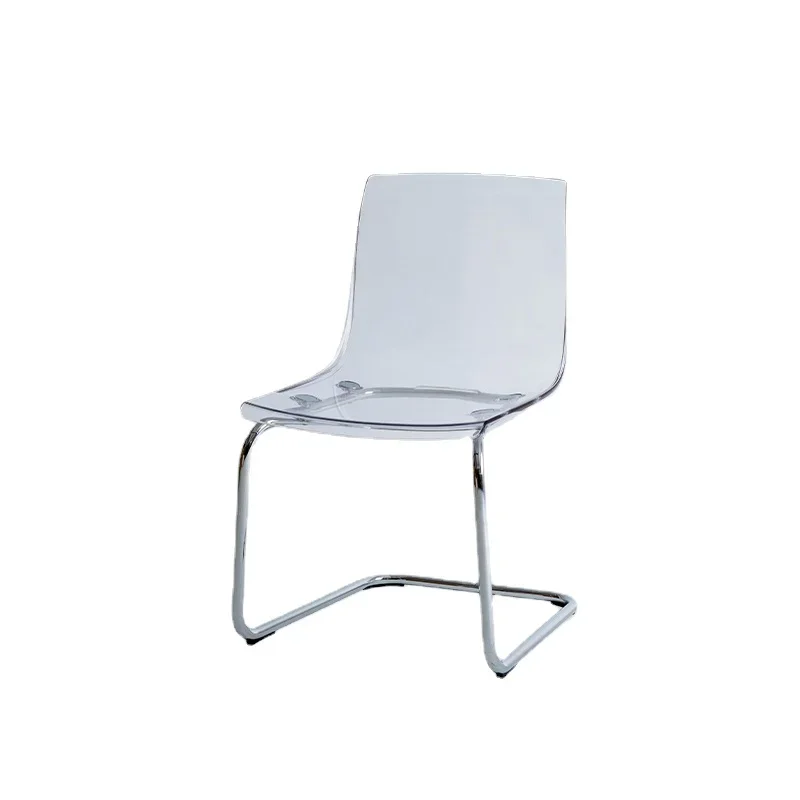 

Wyj Nordic Creative Ins Transparent Backrest Chair Dining Home