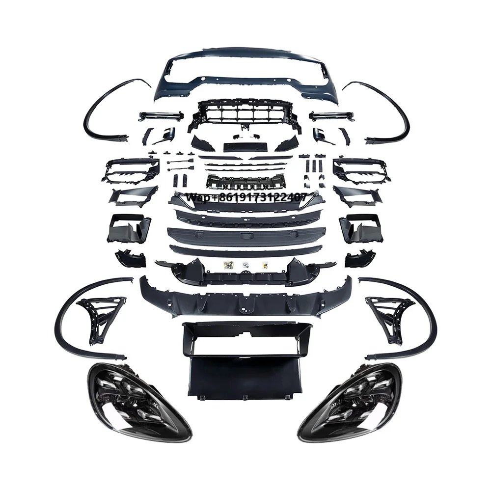 

Suitable for 958.1 Upgrade 24 Turbo GT Front Bumpers Including Upgrade 23 Headlights