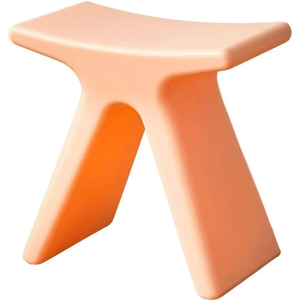 

Non-Slip Shower Seat - Comfortable Plastic Bath Stool for Home, Perfect for Changing Shoes and Bathing Support for Seniors and D
