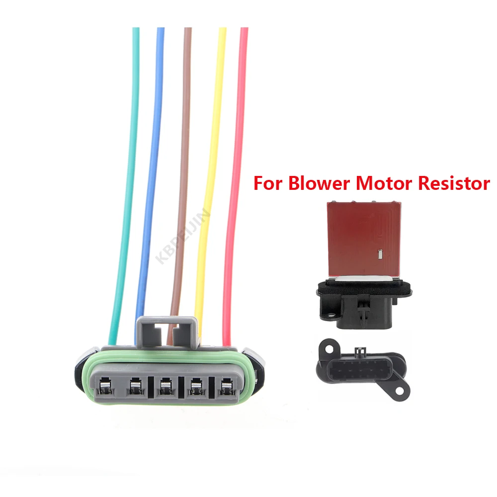 1 x Car Socket Adapter For Buick Chevrolet Blower Motor Resistor Plug Harness Connector Accessories