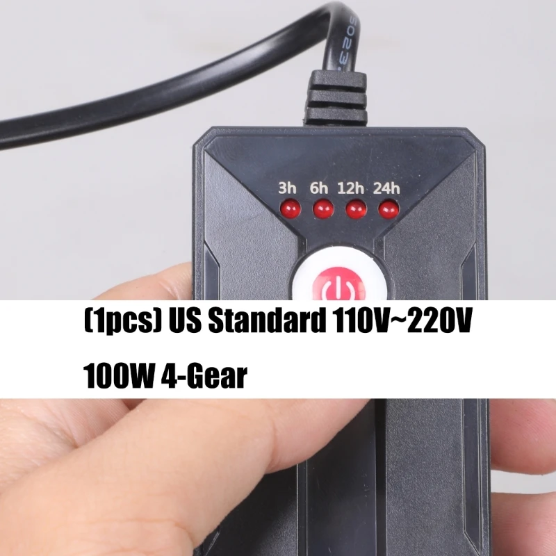 U13B Energy Saving Timer Outlet 3 6 12 24H Auto Switches For Christmas Lights Control