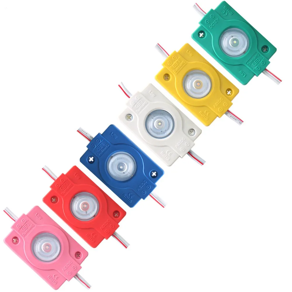 High Power SMD 3030 LEDBacklight module IP67 Waterdichte injectie led module, reclame led module DC12V 1.5 W