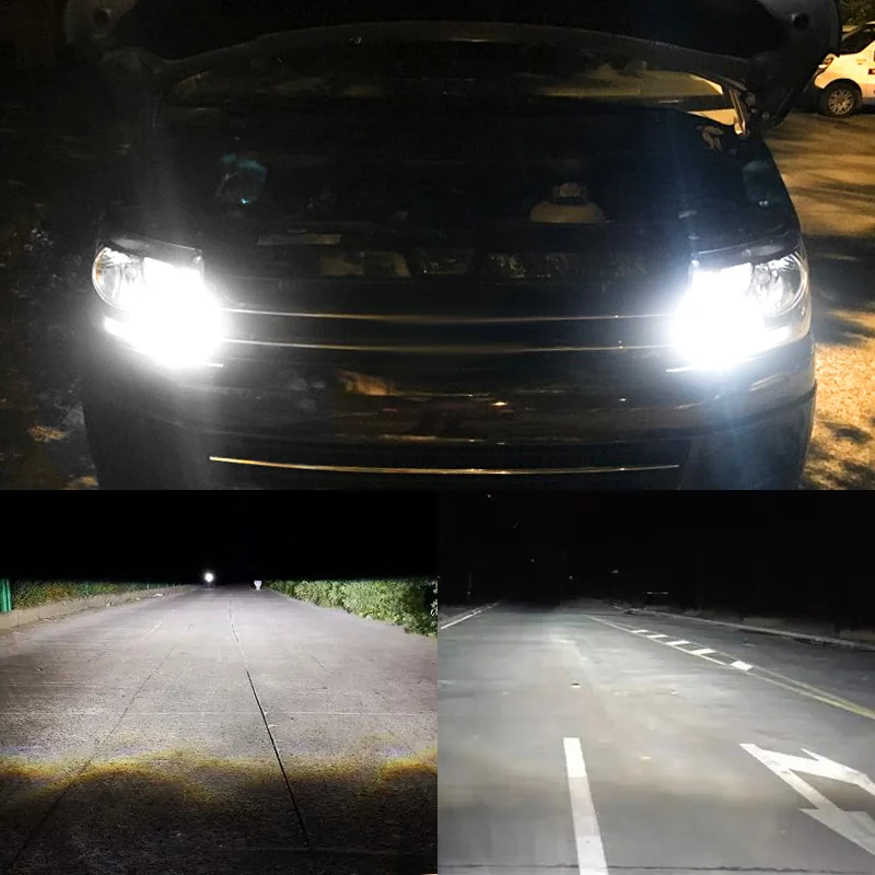 Car Light Headlights 6000K 4300K 2300K Auto Car Headlight Parking light lamp 2PCS 12V H7 H4 50W 100W Super White Halogen Bulb