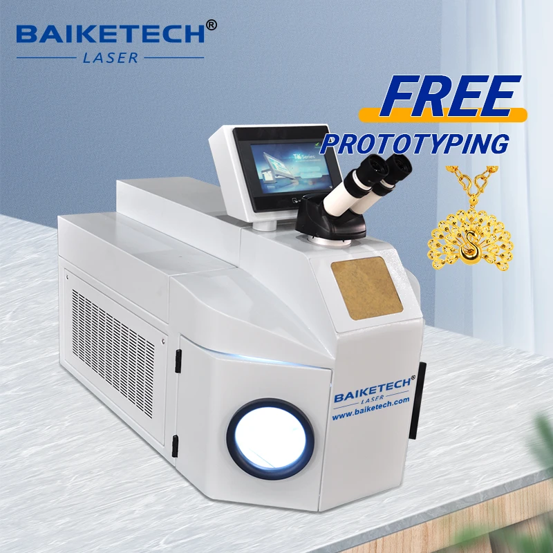 Professional 200W Laser Welding Machine for Rings Necklace Pendants Bracelets Gold Silver Jewelry YAG Laser Welding Machine