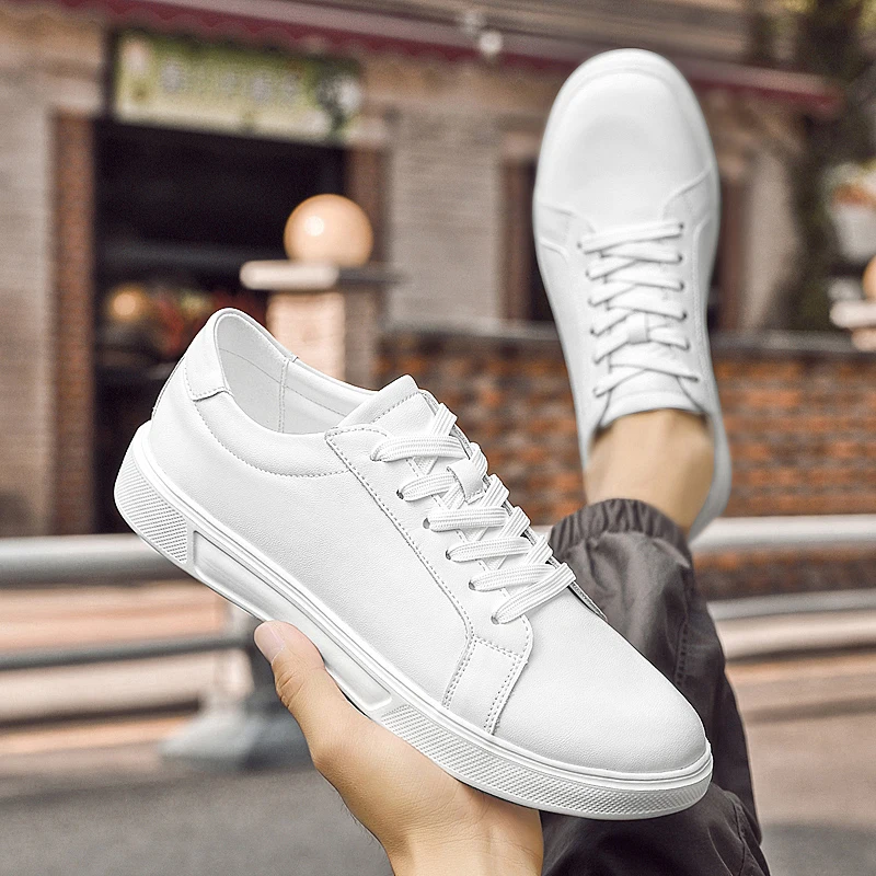 

Men's New casual board shoes Comfortable and casual minimalist style Walking Classic Hot Selling Adult Shoes Black and white