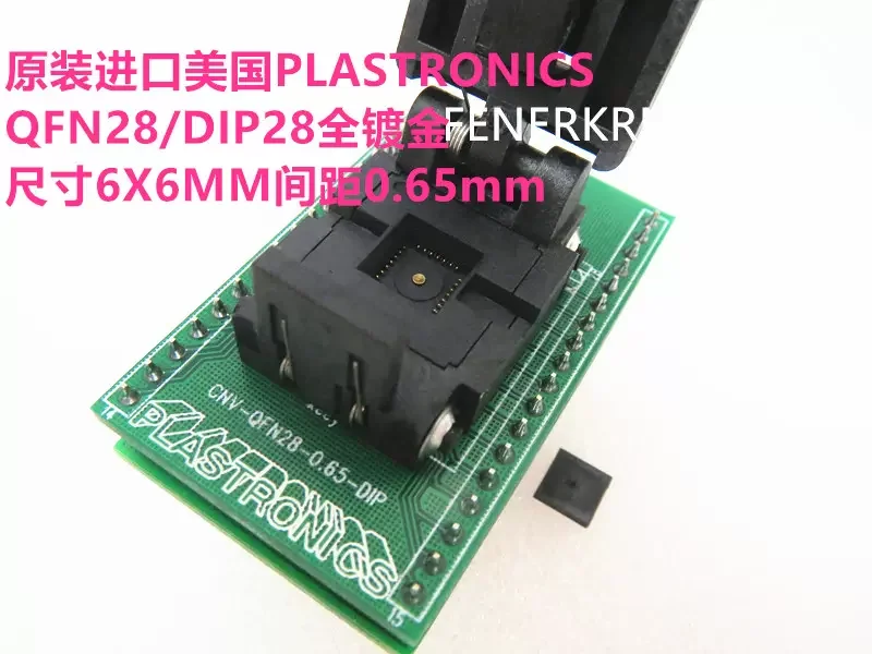 Clamshell QFN20 QFN28 bench Burn Burn-in Block Test pemrograman Block cketstest bench