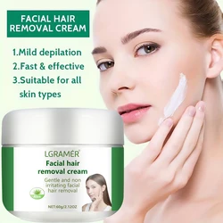 Aloe Vera Fast Hair Removal Cream 60g Painless Underarm Body Face Private Areas Hairs Remove Depilatory Wax Women Men Skin Care