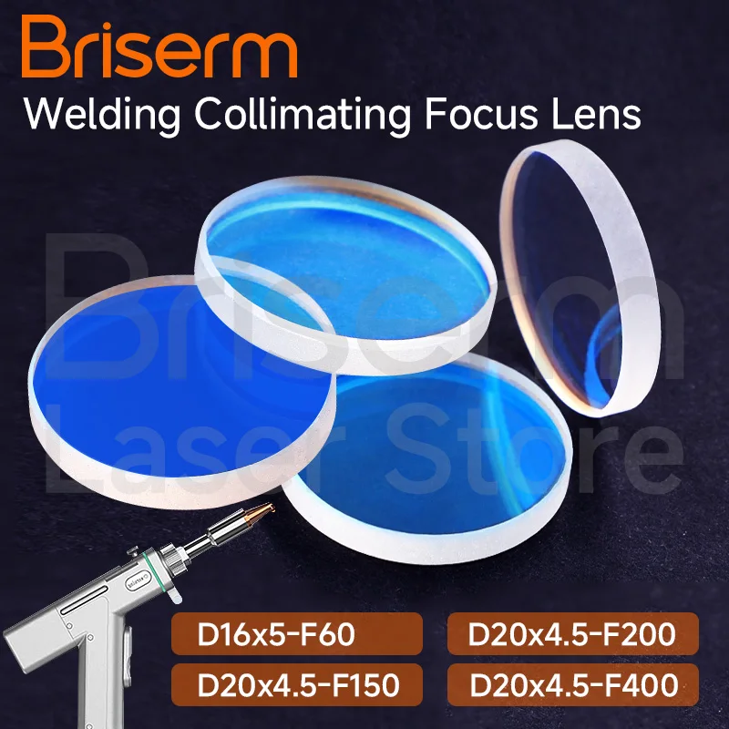 عدسة تركيز اللحام بالليزر D20x4.5 F150 F200 F400 F800 عدسة موازنة D16x5 F60 لـ SUP SUP SUP21ST SUP23ST SUP22C WSX Qilin #1