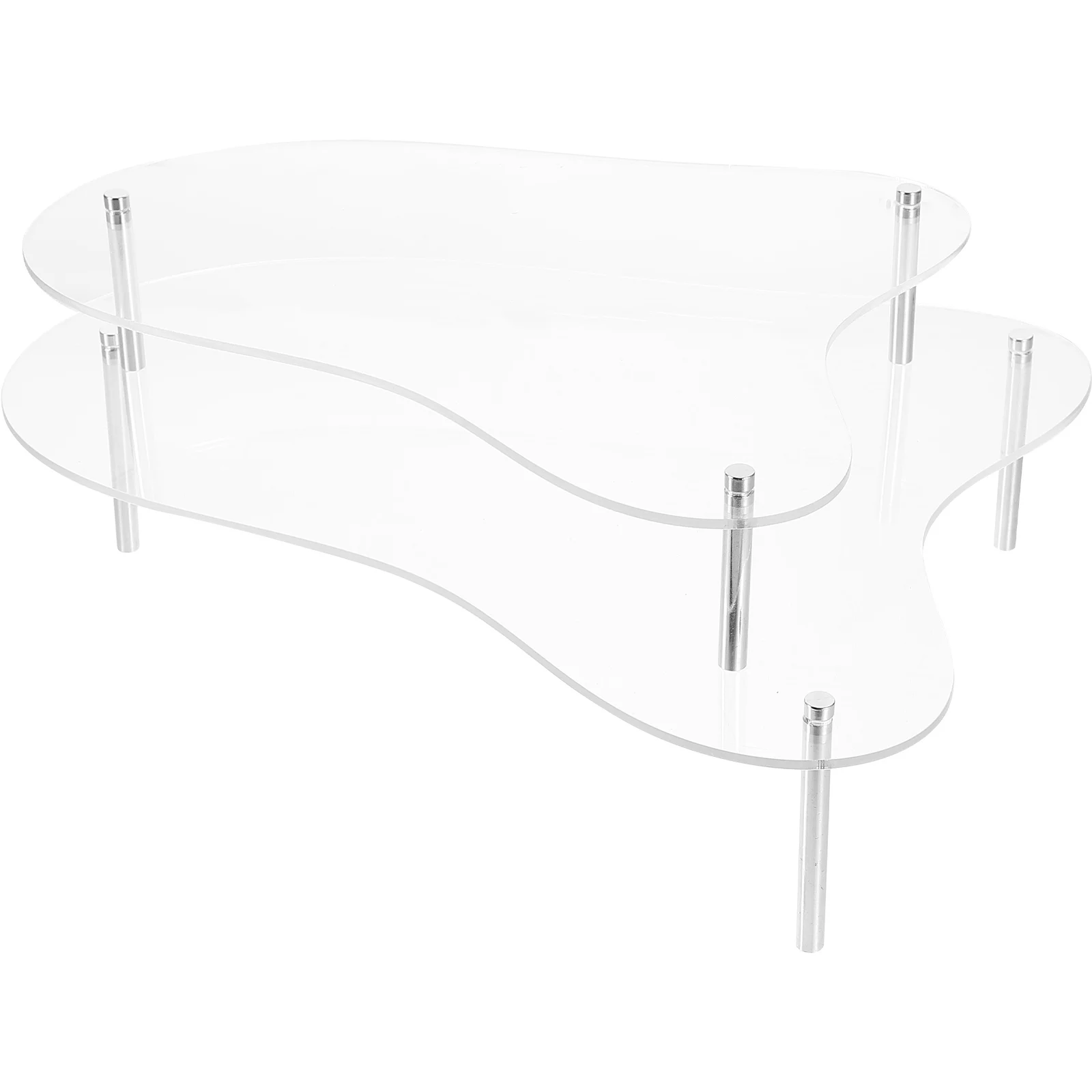 

Acrylic Cake Stand Dessert Display BT098 Small 3 5cm Nails Medium 5cm Nails Clear Food Risers Buffet Table Tier Wedding Birthday