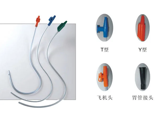 medical surgical grade PVC sputum suction catheter neonatal super soft suction connecting tube with vacuum control