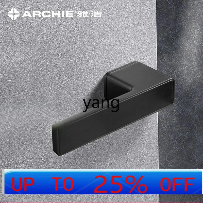 

LTT Italian minimalist wooden door lock Magnetic door lock Indoor bedroom door lock Silent