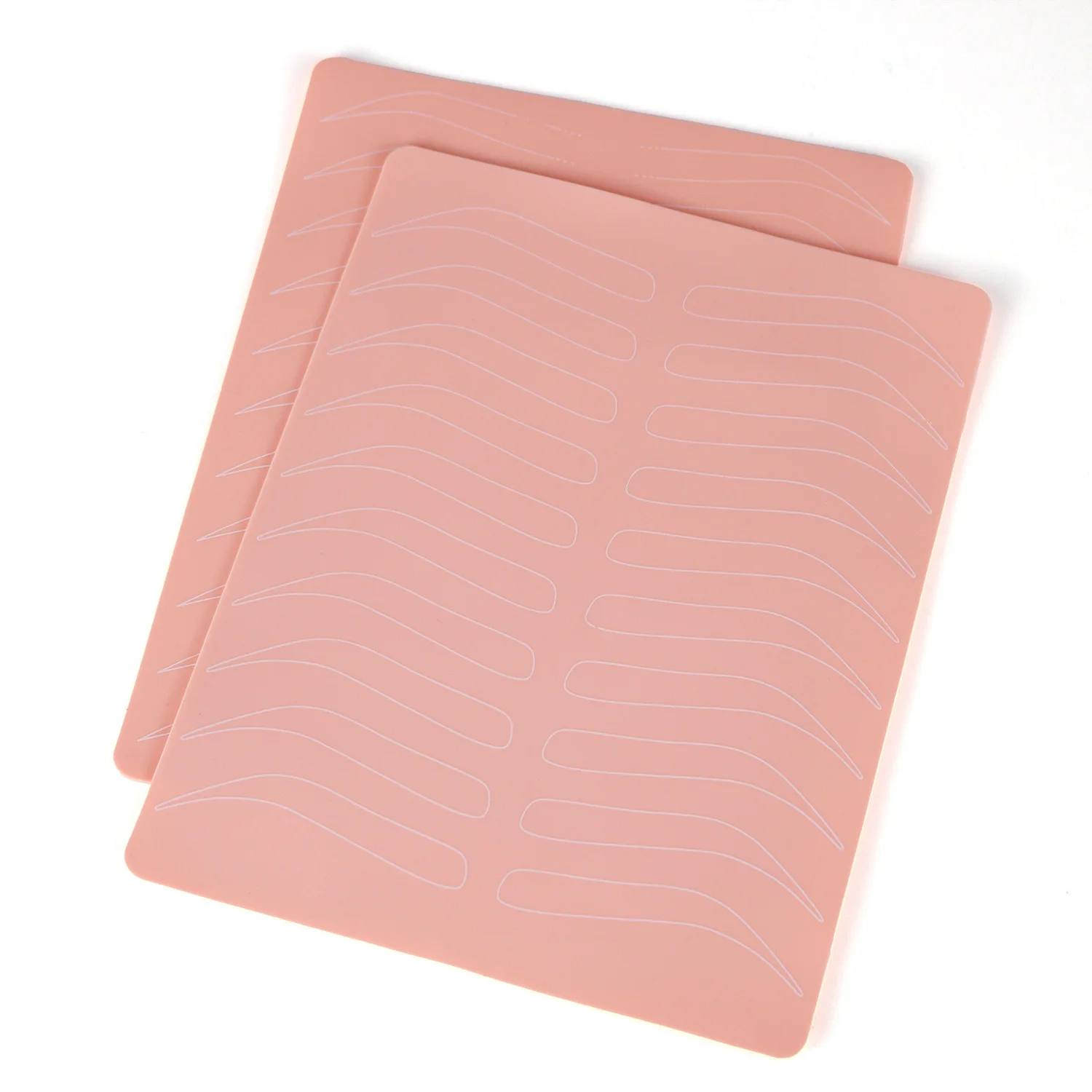 

KVM 1/2/3/5pcs Microblading Eyebrow Tattoo Practice Silicone Skin Permanent Makeup Eyebrow Training Fake Tattoo Accessories