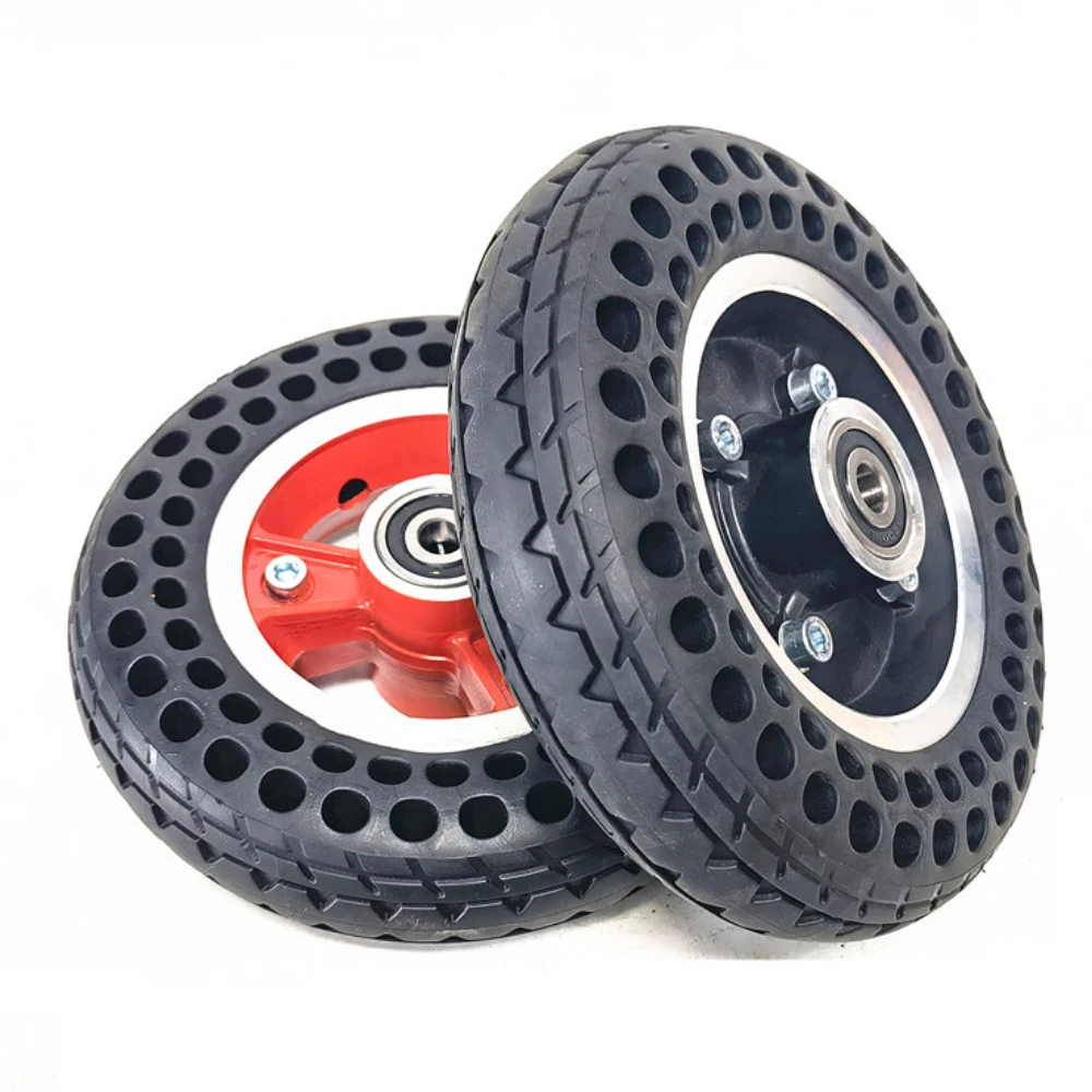 7 Inch Solid Wheel 7x2 7x1 3/4 Honeycomb Solid Tire for Electric Scooter e Bike Tricycle