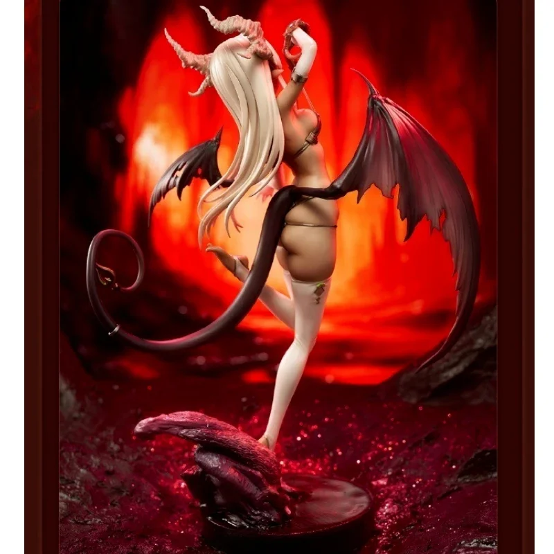 재고 있음 오리지널 AniMester Little Demon Charming MoeMoeKo 액션 피규어 장난감 선물 모델 수집가 애니메이션 취미 애니메이션