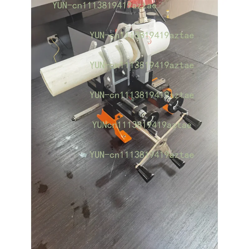 63-110 PPR PPH Pipe Socket Fusion Machine Sliding Fixer Rack Jig, Plastic Pipe Welding Tool for Plumbing Installation