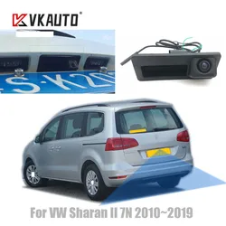 VKAUTO Rear View Camera For VW Sharan II 7N 2010 to 2022 HD CCD Night Vision Reversing Backup Parking Camera