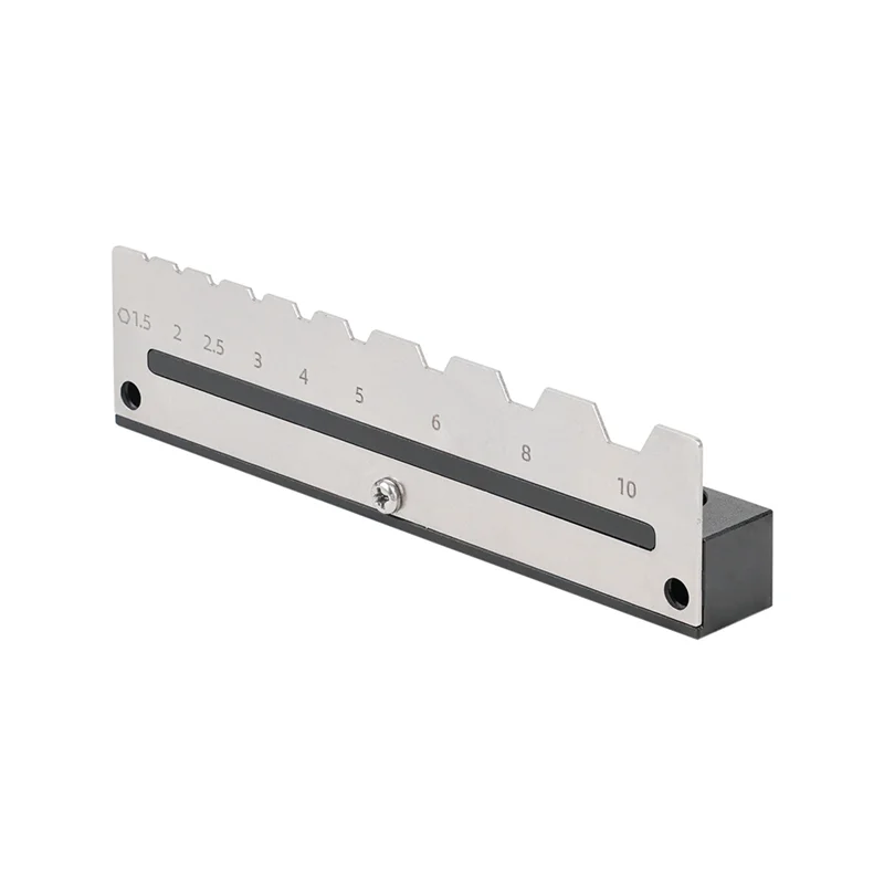 Luckshopping-soporte de llave Hexagonal, organizador de llaves hexagonales, estante de almacenamiento de herramientas de placa perforada de Metal para herramientas de carpintería