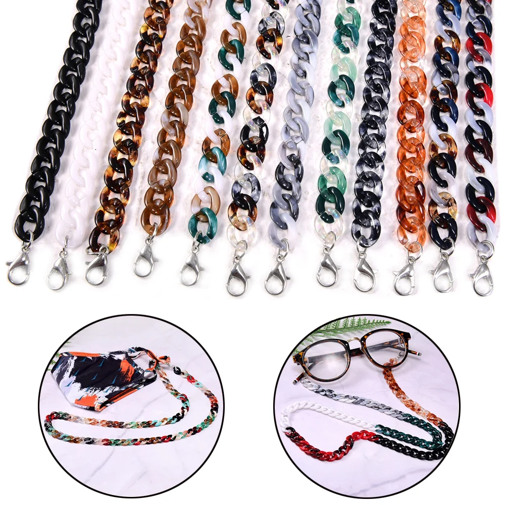 

Mask Holder Sunglasses 72cm Leopard Anti Slip Eyeglasses Rope Mask Chain Neck Strap Glasses Chain