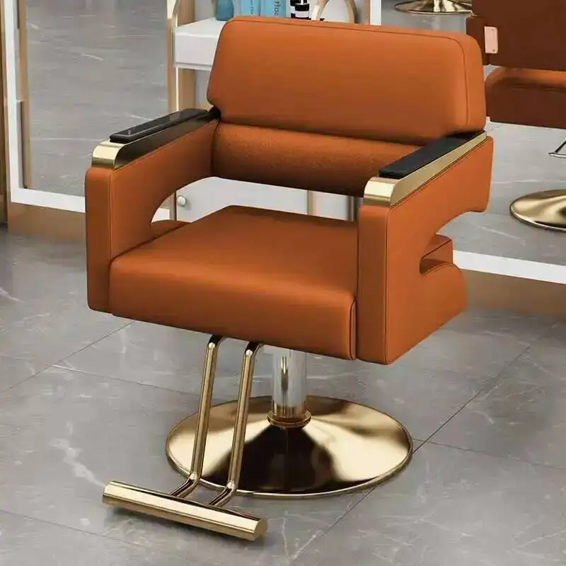 

Stylist Vanity Beauty Barber Luxury Chairs Comfortable Manicure Barber Chairs Professional Silla De Barbero Salon Equipment