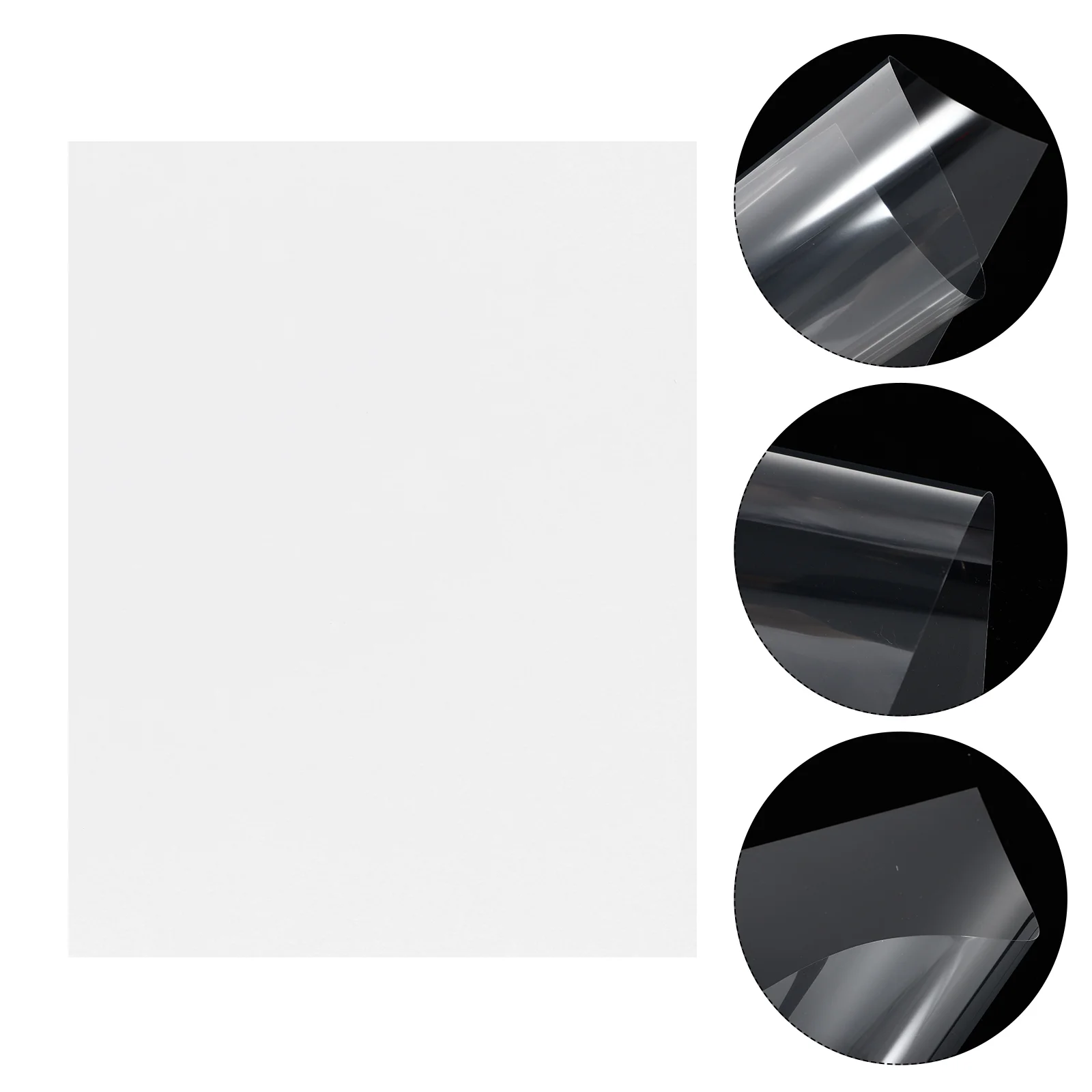 20 Pcs Film Photo Print Paper Transparency A4 Mini Clear Pet Printing Ink-jet Transparent