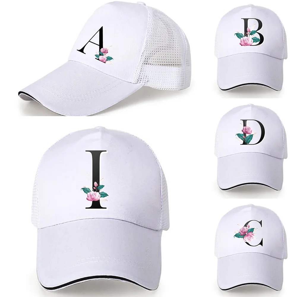 

Female Adjustable Hip Hop Hats Summer Baseball Cap Women Snapback Hat Mesh Caps Whitemarble Breathable Mesh Sun Hat for Ladies