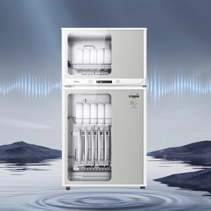 

80R05 Sterilizer and Dryer All-in-One Machine for Home Kitchen Vertical Countertop Small Bowl Cabinet New