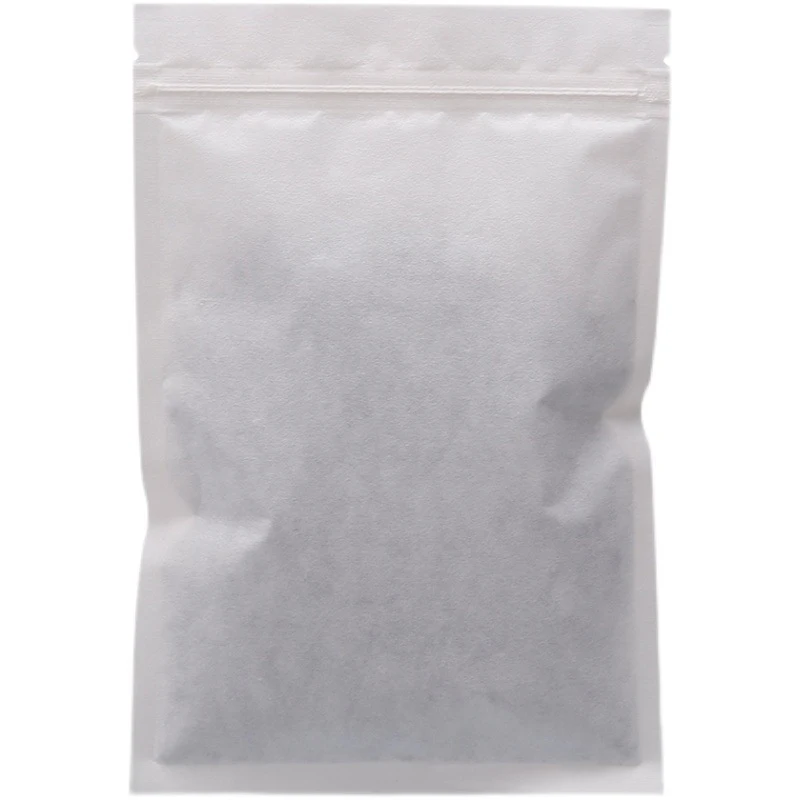 100pcs Degradable Thicken Ziplock Food Packaging Bag White Cotton Paper Tea Dried Fruit Beans Home Storage Bags