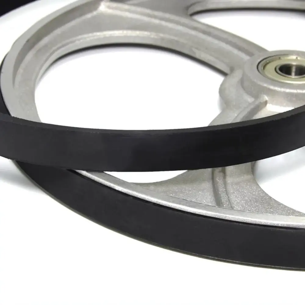 Maintenance Rubber Tire For Woodworking Band Saw Wheel Replacement Part 8 9 10 12 14 Inch Size Stable Industrial Belt Tool